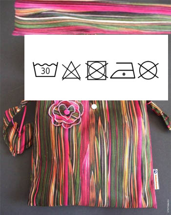 48 個標籤式縫紉接縫標籤 |用於手工創作的折疊標籤